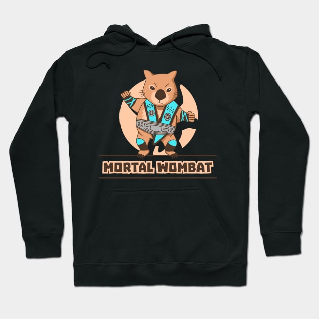 Mortal Wombat Hoodie by sombrasblancas